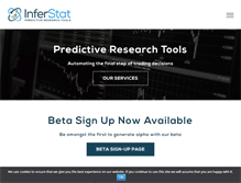 Tablet Screenshot of inferstat.com